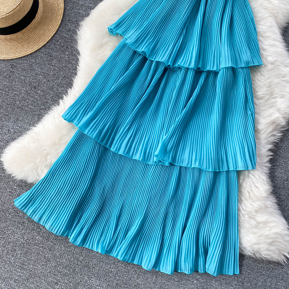 sd-18608 dress-lake blue